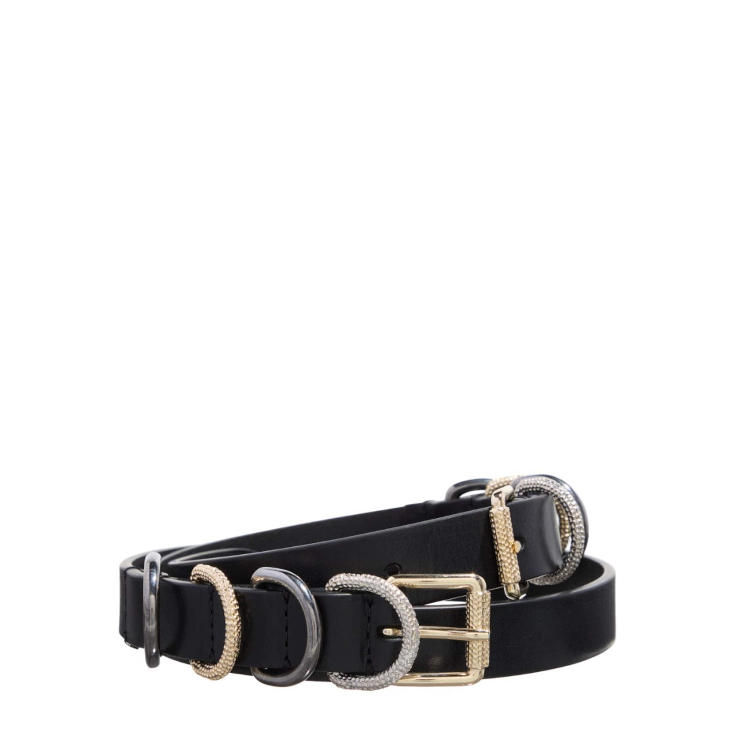 PINKO Ceinture en 95 en noir, Vue avec produit