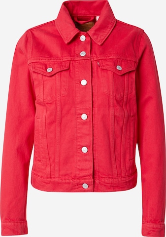 LEVI'S ® Prehodna jakna 'Original Trucker' | rdeča barva: sprednja stran