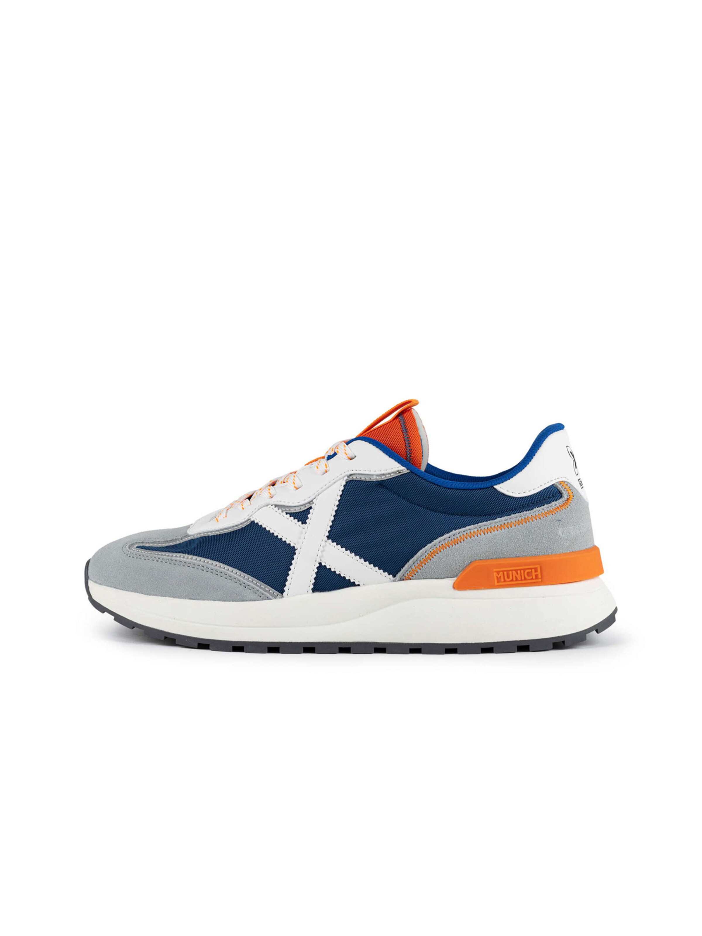 MUNICH Platform trainers 'DYNAMIX' in Blue: front