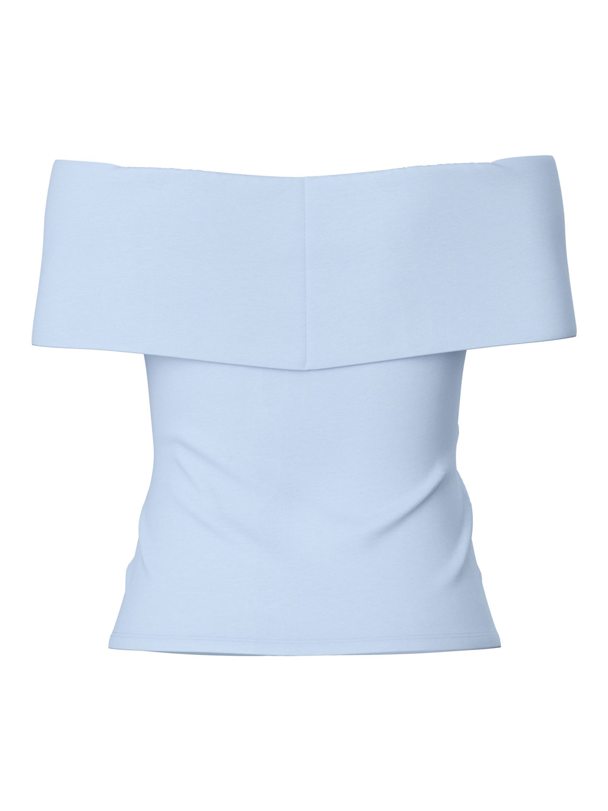 PIECES Shirt 'PCGeorgina' in Blue