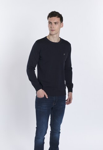 DENIM CULTURE Pullover  ' NARCISO ' in Blau