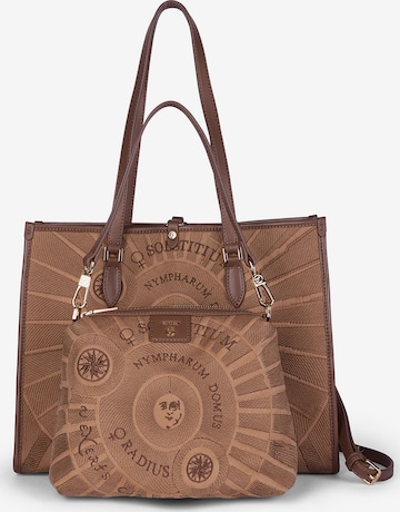 Gattinoni Shopper in Bruin: voorkant