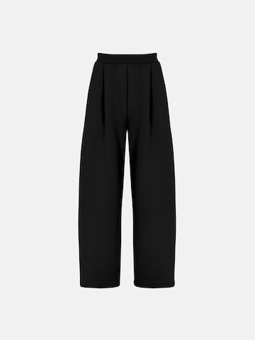 ENRAGE Loose fit Pleat-front trousers 'ENRAGE' in Black
