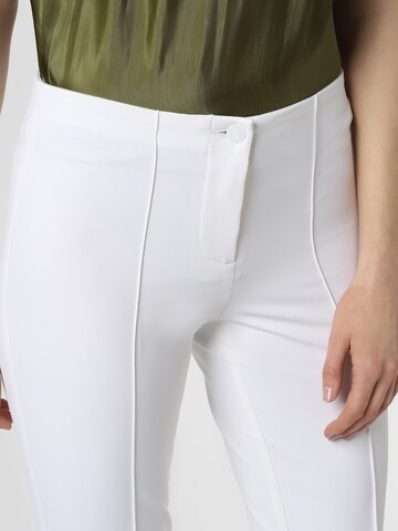 Cambio Skinny Broek in Wit