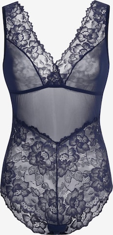 Evoni Bodysuit in Blue: front