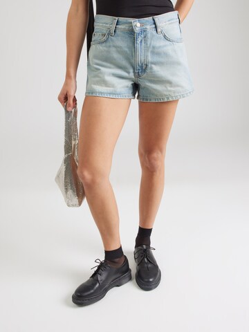 WEEKDAY - regular Vaquero 'Duchess' en azul: frente