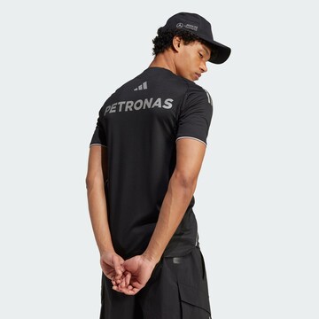 T-Shirt fonctionnel 'Mercedes - AMG Petronas Formula One' ADIDAS PERFORMANCE en noir : devant