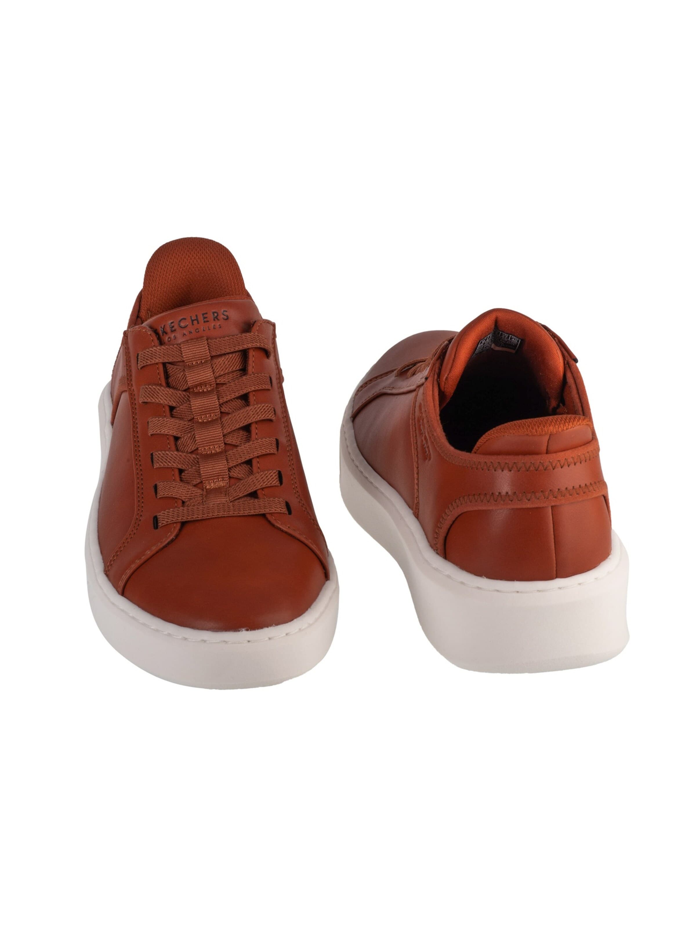 Baskets basses 'Court Break - Suit' SKECHERS en marron