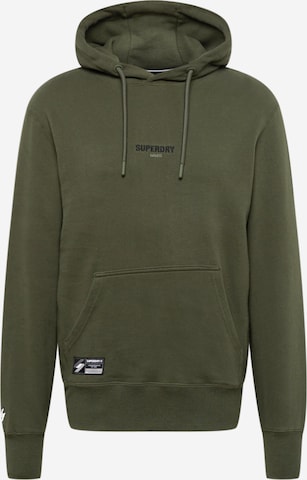 Superdry Mikina – zelená: přední strana