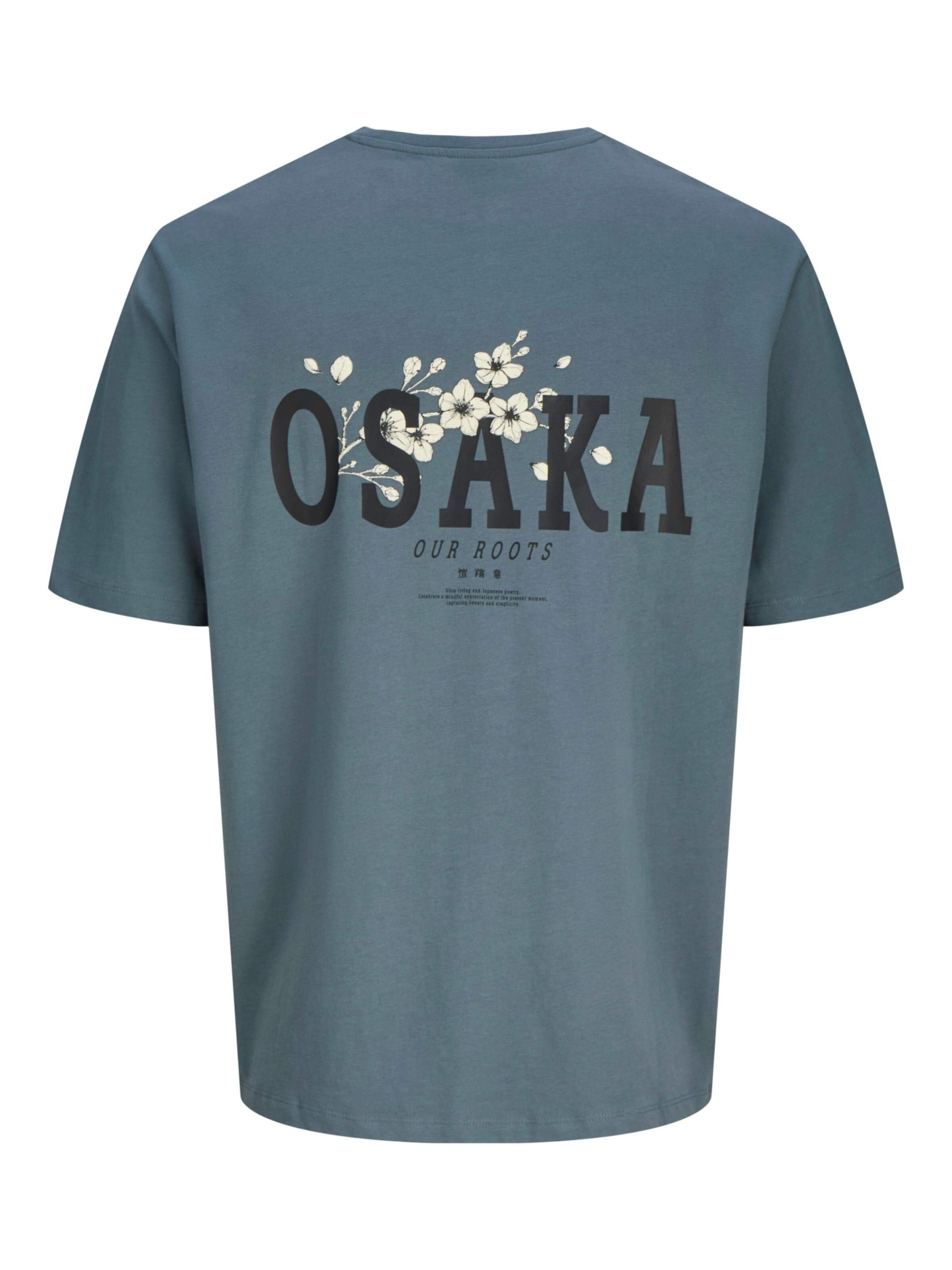 Maglietta 'Kenji' di JACK & JONES in grigio