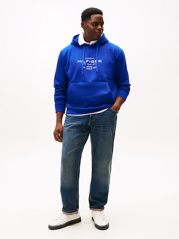 Tommy Hilfiger Big & Tall Mikina – modrá