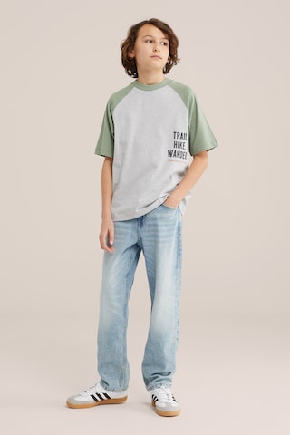 WE Fashion T-shirt i grå
