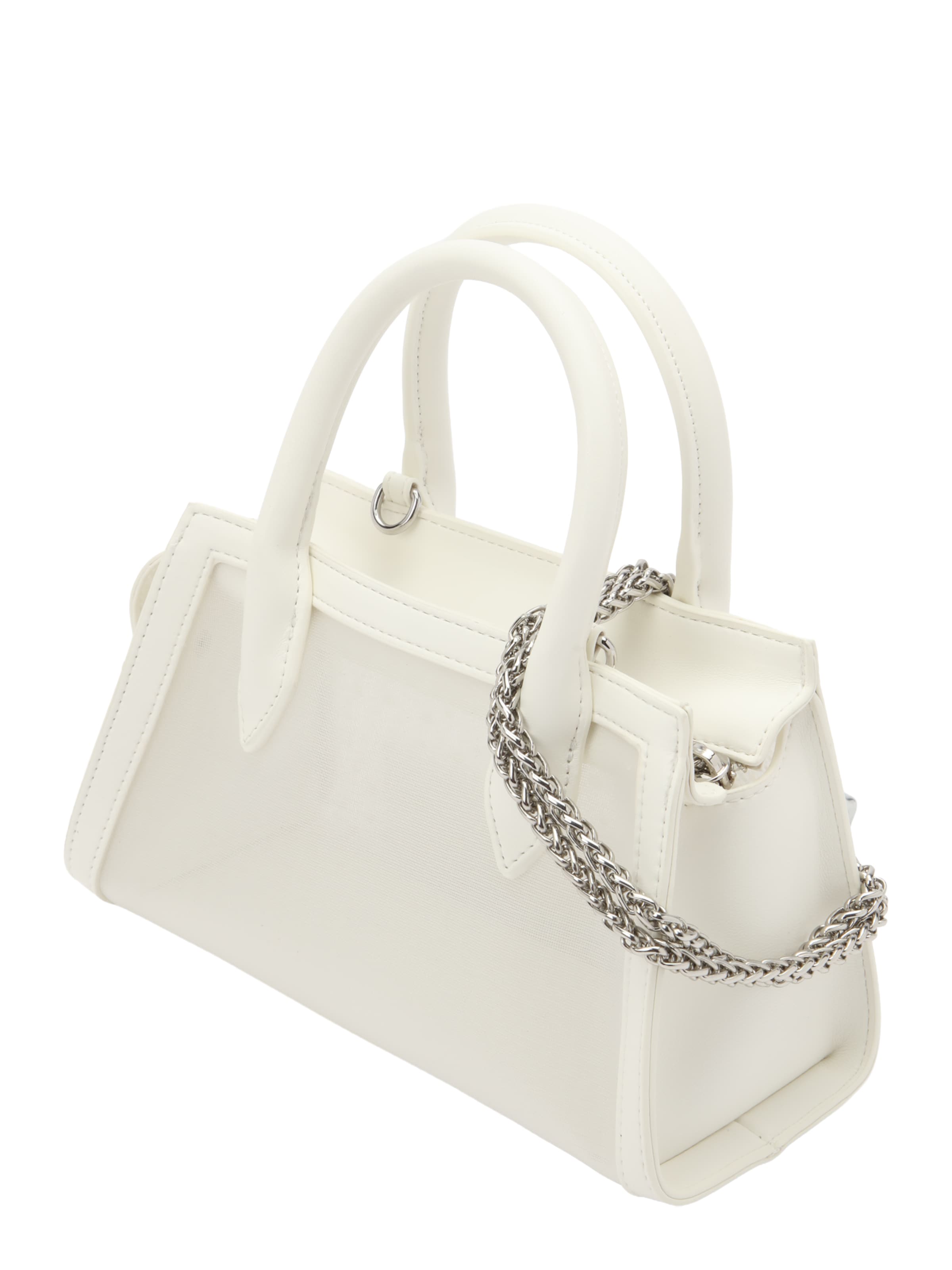 Borsa a mano 'Peachy' di STEVE MADDEN in bianco