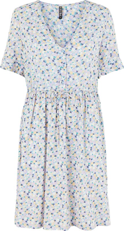 PIECES Kleid 'Nya' in Hellblau PIECES Kleid 'Nya' in Hellblau
