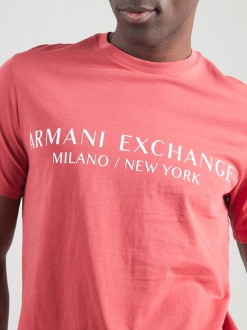 ARMANI EXCHANGE Regular fit Shirt '8NZT72' in Red