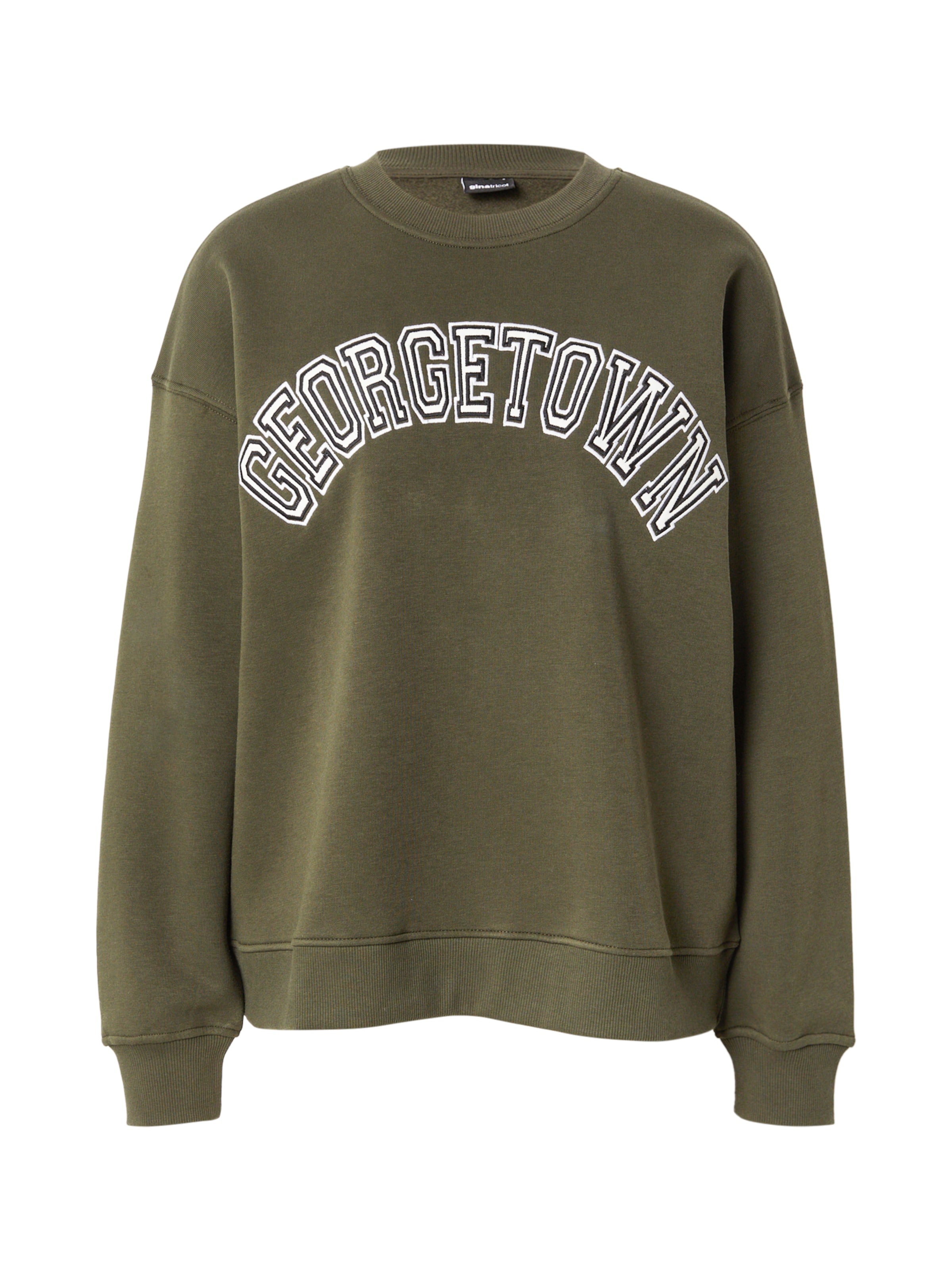 Sweat-shirt Gina Tricot en vert : devant