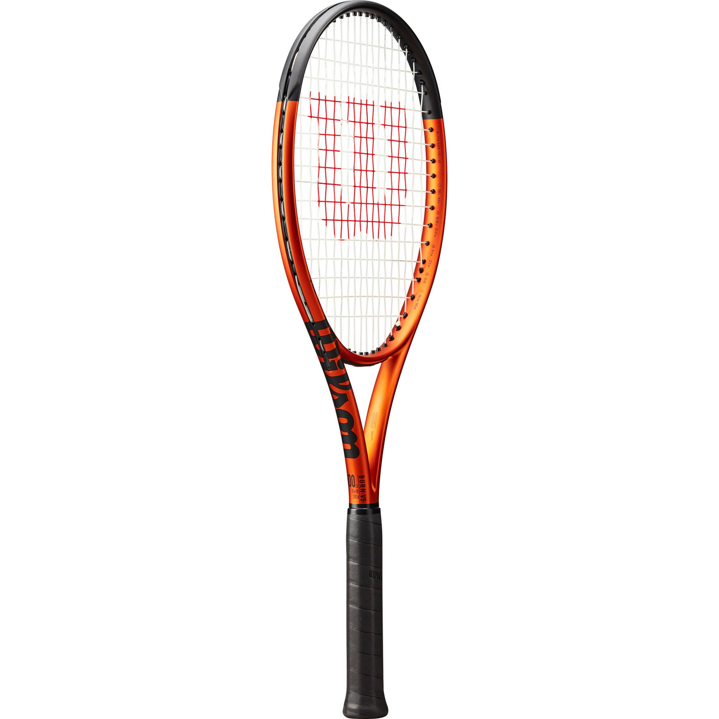 WILSON Racket 'Burn 100 LS v5.0' in Orange