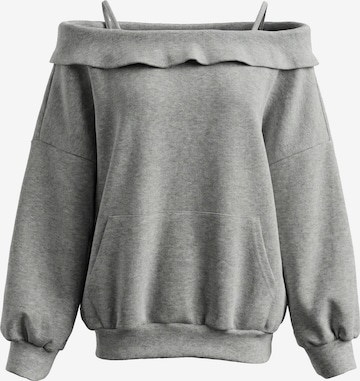 Sweat-shirt usha BLUE LABEL en gris : devant