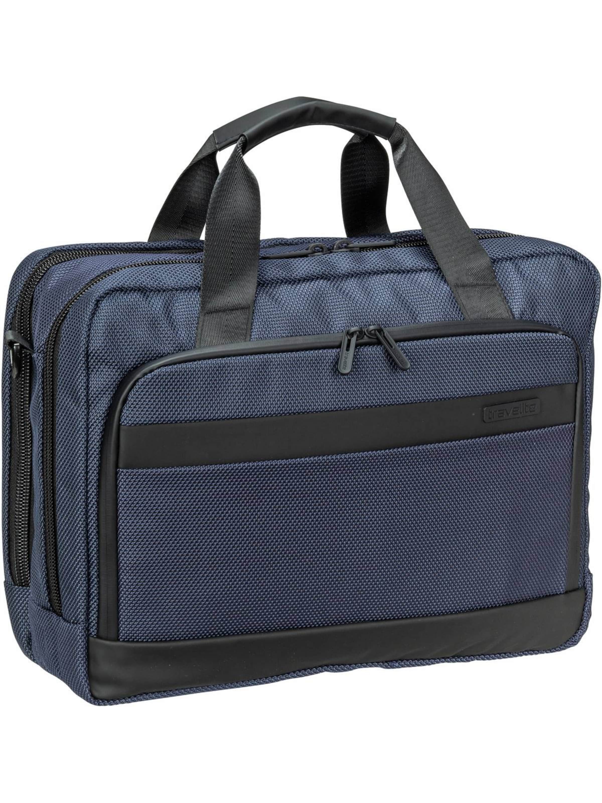 TRAVELITE Document Bag 'Meet' in Blue: front