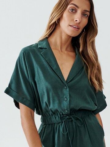 Calli - Jumpsuit 'CONSCIOUS' en verde