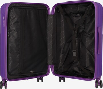 Ensemble de bagages 'Liverpool' CHECK.IN en violet