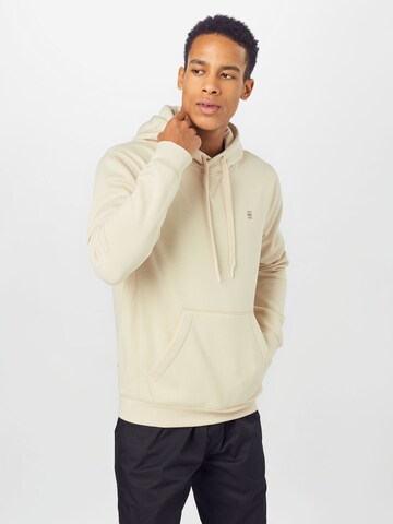 G-Star RAW Sweatshirt i beige: framsida