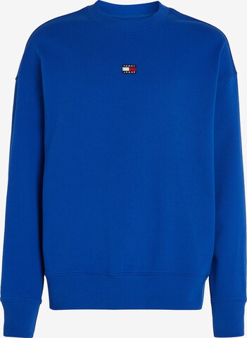 Tommy Jeans Sweatshirt in Blauw: voorkant