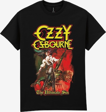 T-Shirt 'Ozzy Osbourne Ultimate Sin T-Shirt' Ozzy Osbourne en noir : devant