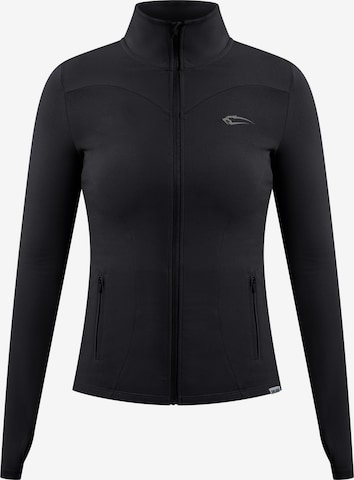 Smilodox Trainingsjack in Zwart: voorkant