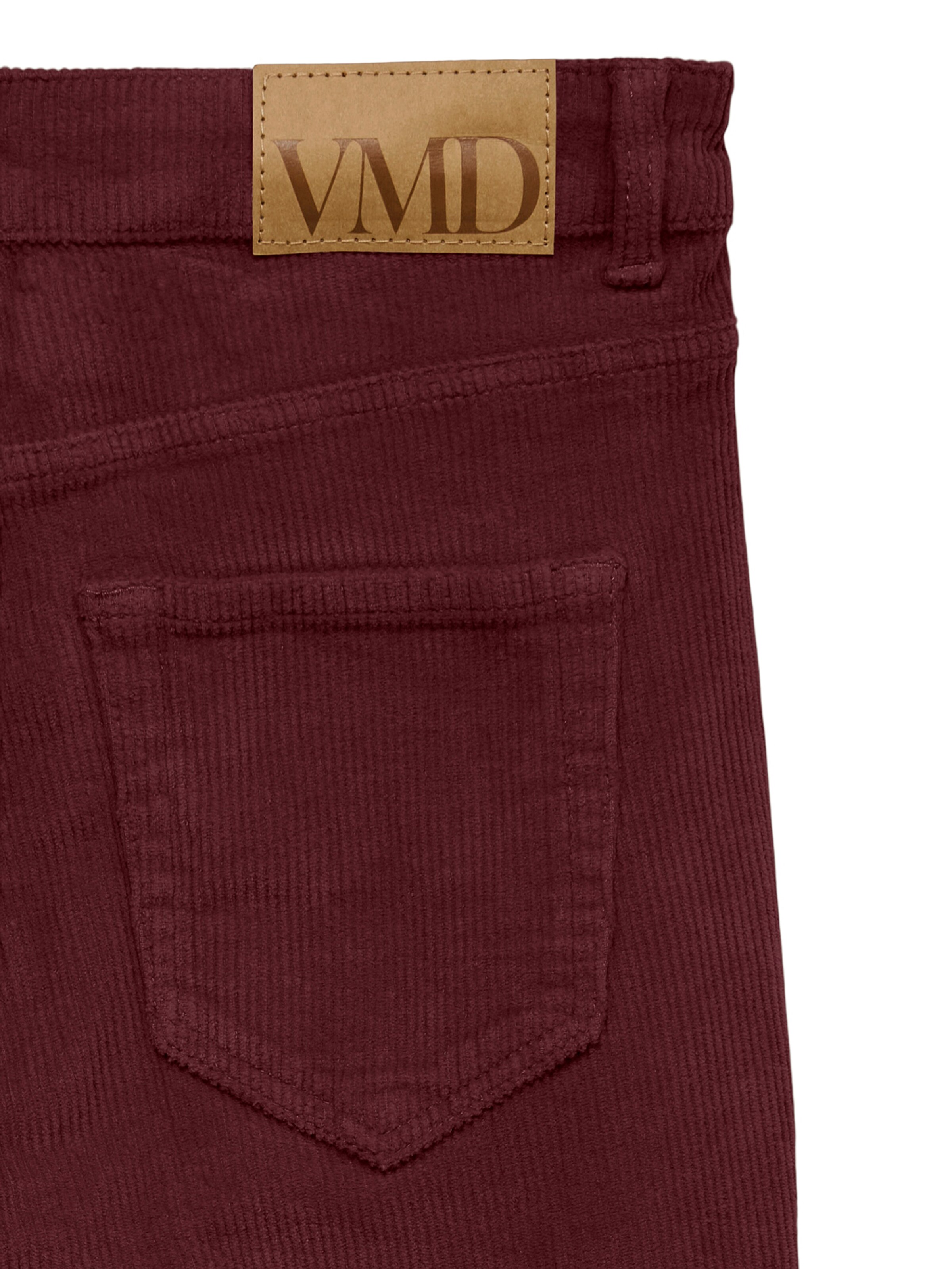 VERO MODA Flared Broek 'VMFLASH' in Rood