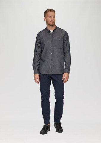 s.Oliver Regular fit Button Up Shirt in Blue: front