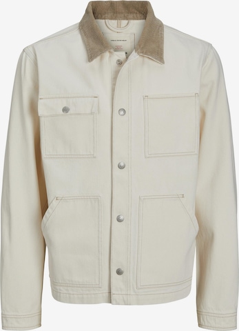 JACK & JONES Between-Season Jacket 'Steel' in Beige: front