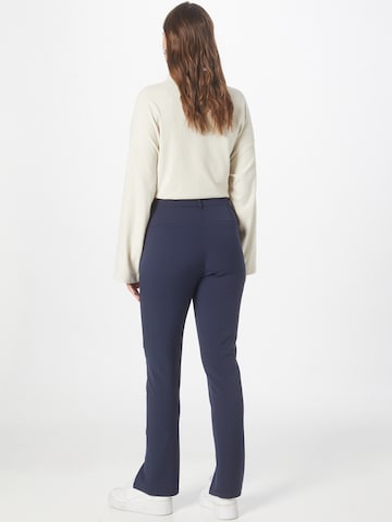 Moves Regular Pleated Pants 'Luni' in Blue