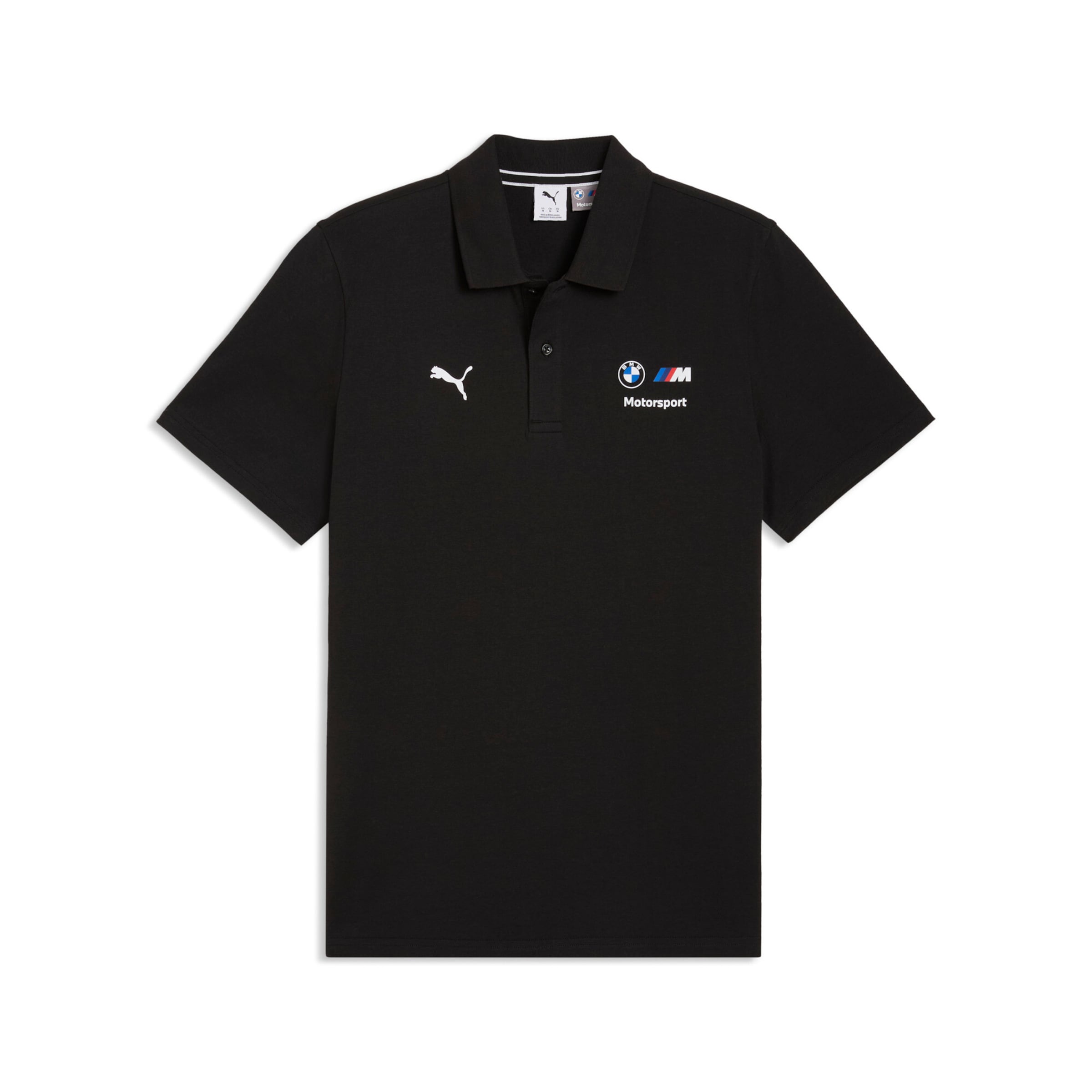 PUMA Funktionsshirt 'BMW M Motorsport Essentials' in Schwarz: Vorderseite