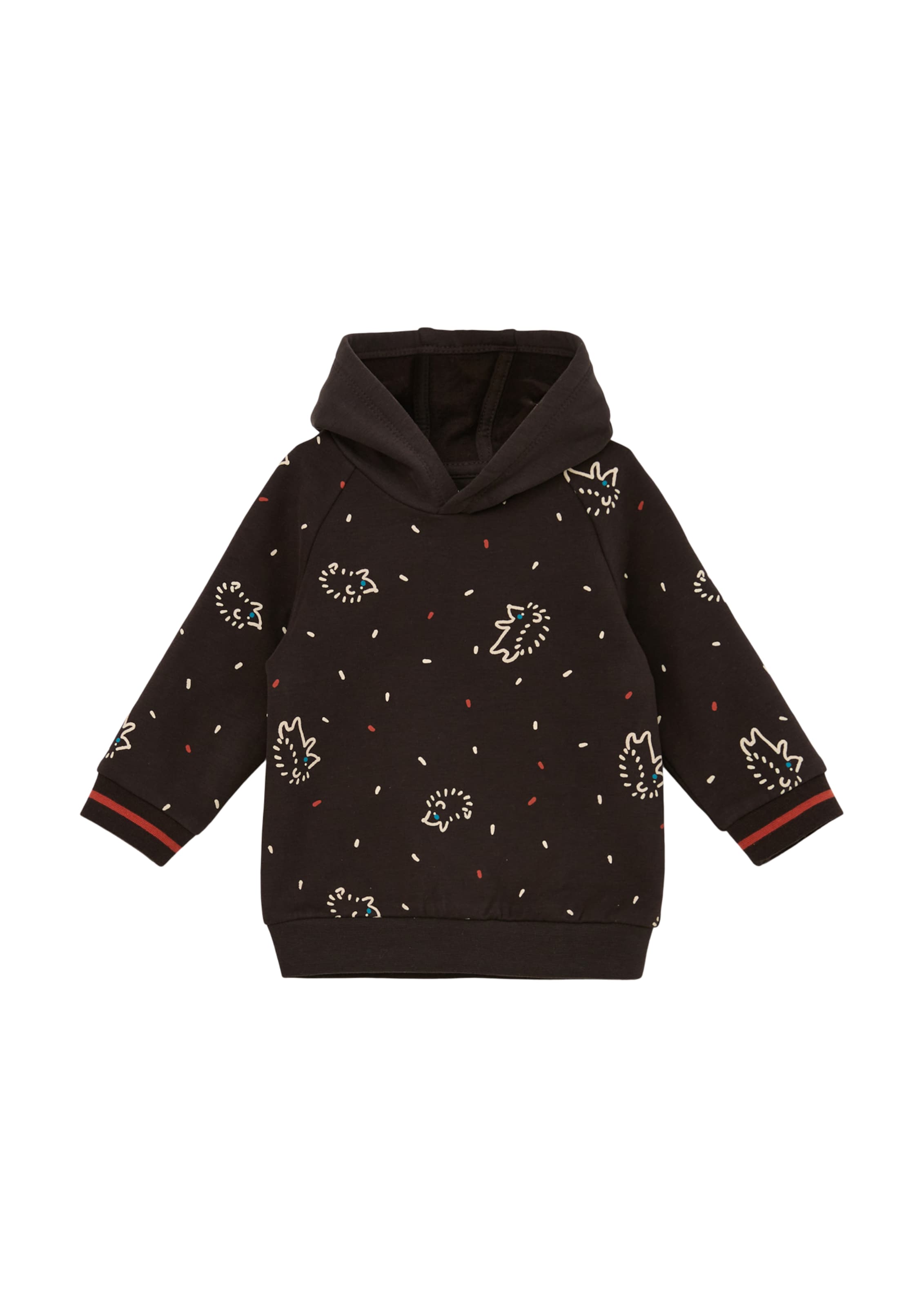 s.Oliver Sweatshirt in Schwarz: Vorderseite