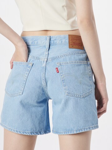LEVI'S ® Regular Jeans '501® Rolled Shorts' in Blauw