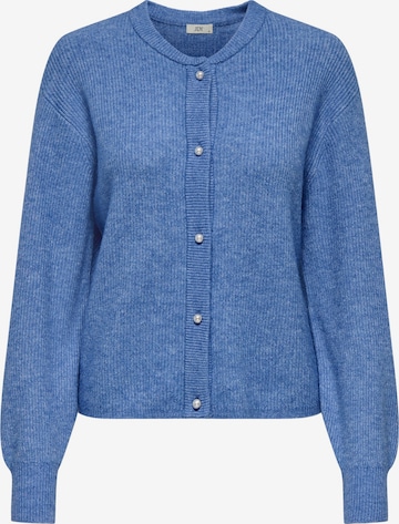 JDY Knit cardigan 'JDYLUMI' in Blue: front