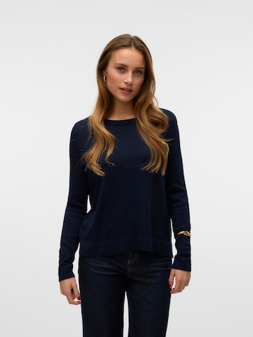 VERO MODA Свитер 'VMNOVA' в Синий: спереди