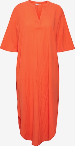 Kaffe Shirt Dress 'Majse' in Orange: front