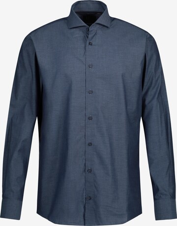 JP1880 Comfort fit Button Up Shirt in Blue: front