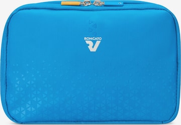 Roncato Toiletry Bag in Blue: front