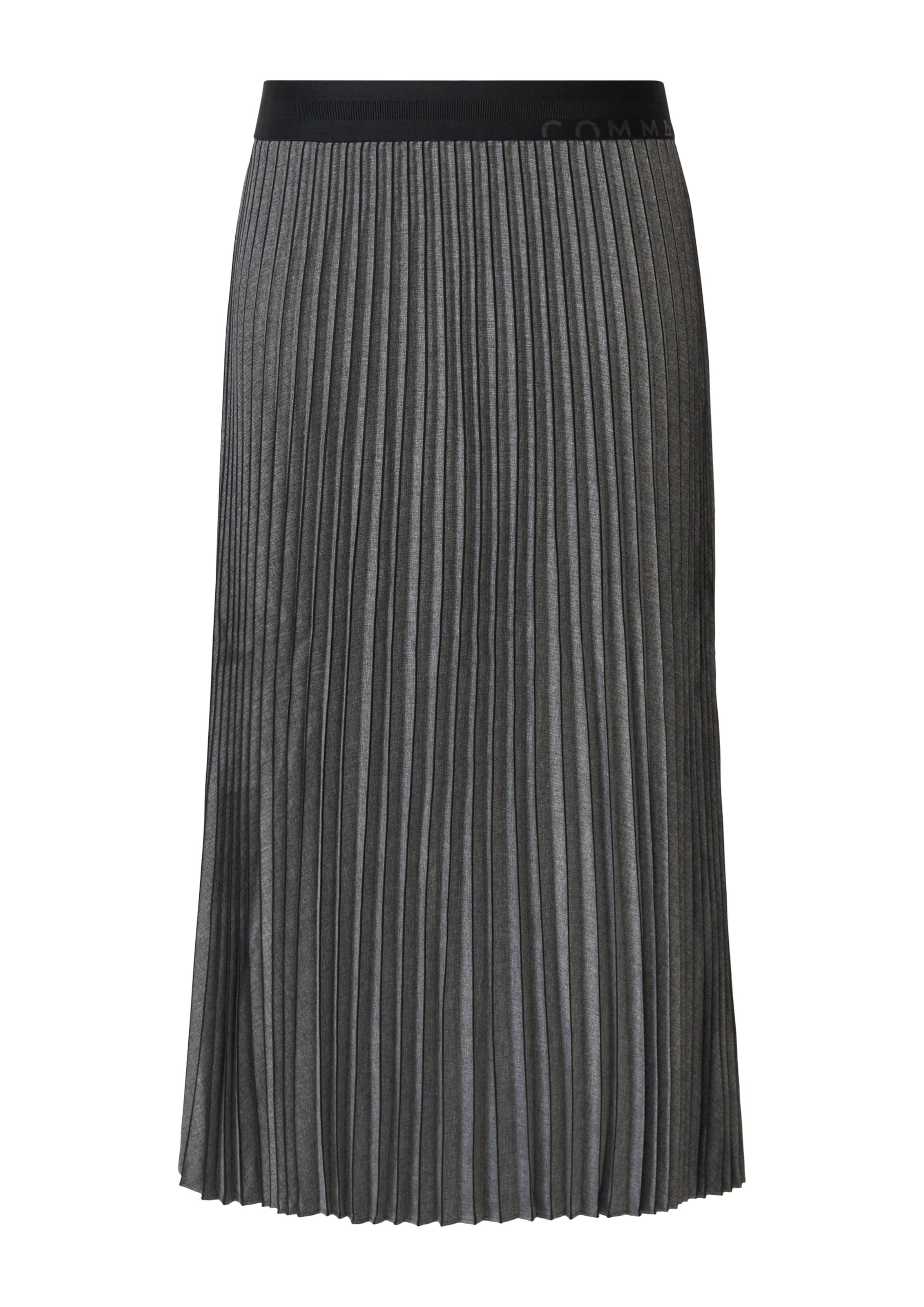 COMMA Rock in grau / schwarz, Produktansicht