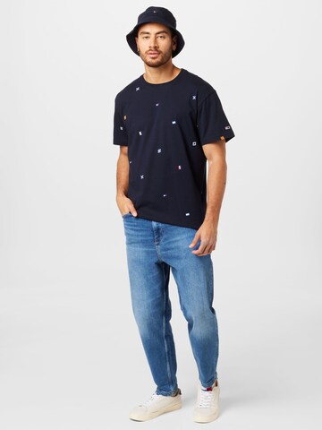 Tommy Jeans T-Shirt 'CRITTER' in Blau