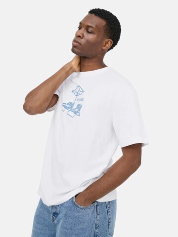 Only & Sons Shirt 'ONLY & SONS ONSALEX PASSA RLX SS TEE T-SHIRT' in White