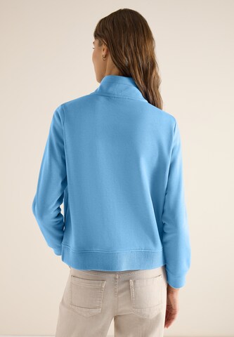 CECIL Zip-Up Hoodie in Blue