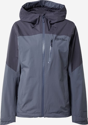 JACK WOLFSKIN Outdoor Jacket in Blue: front