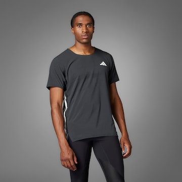 ADIDAS PERFORMANCE Funktionsshirt 'Adizero' in Schwarz: Vorderseite