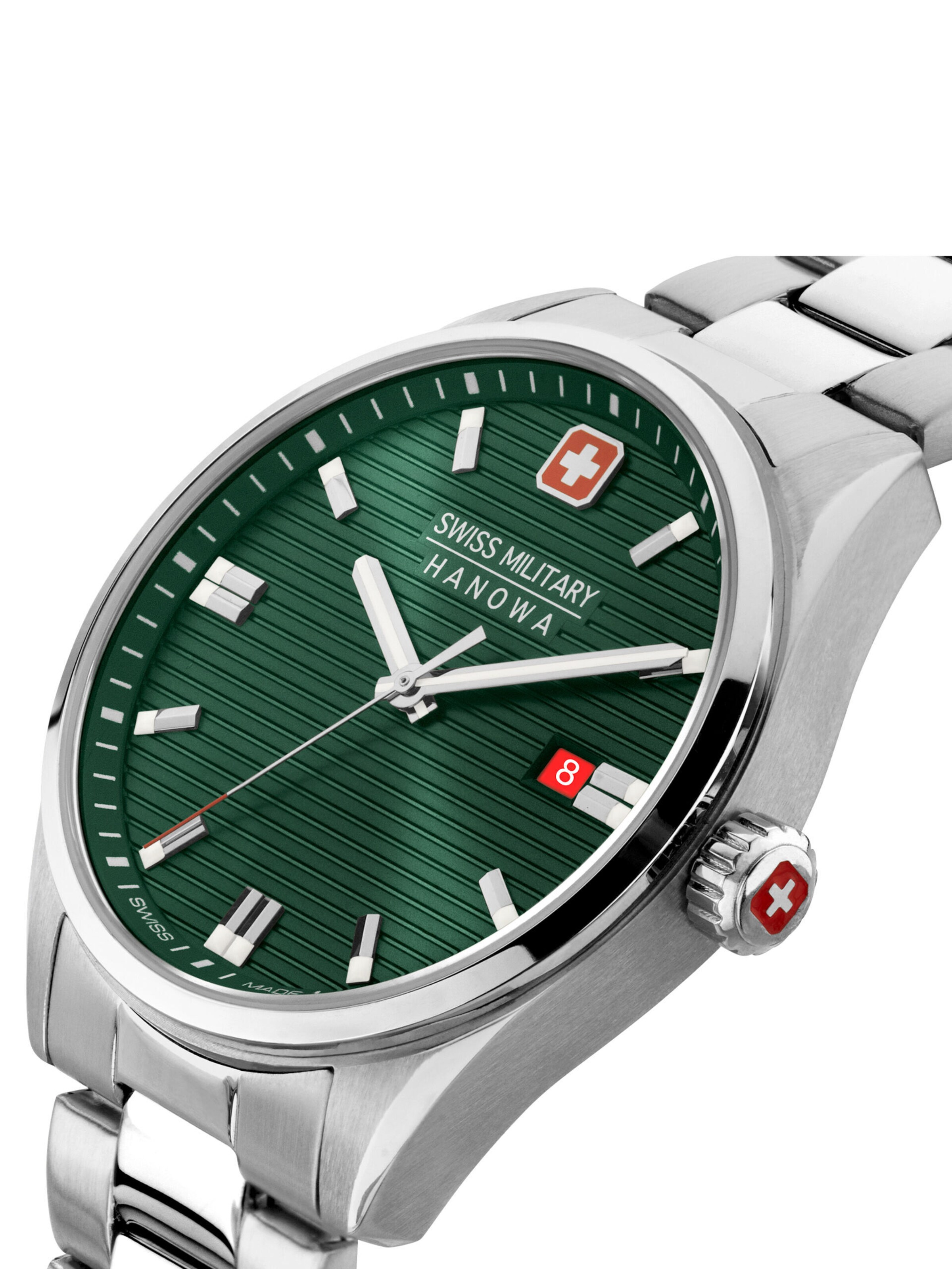 SWISS MILITARY HANOWA Uhr 'Roadrunner' in Silber