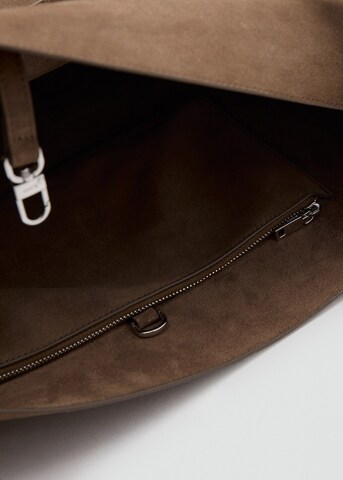 MANGO Shopper 'Eva Bayana' in Braun