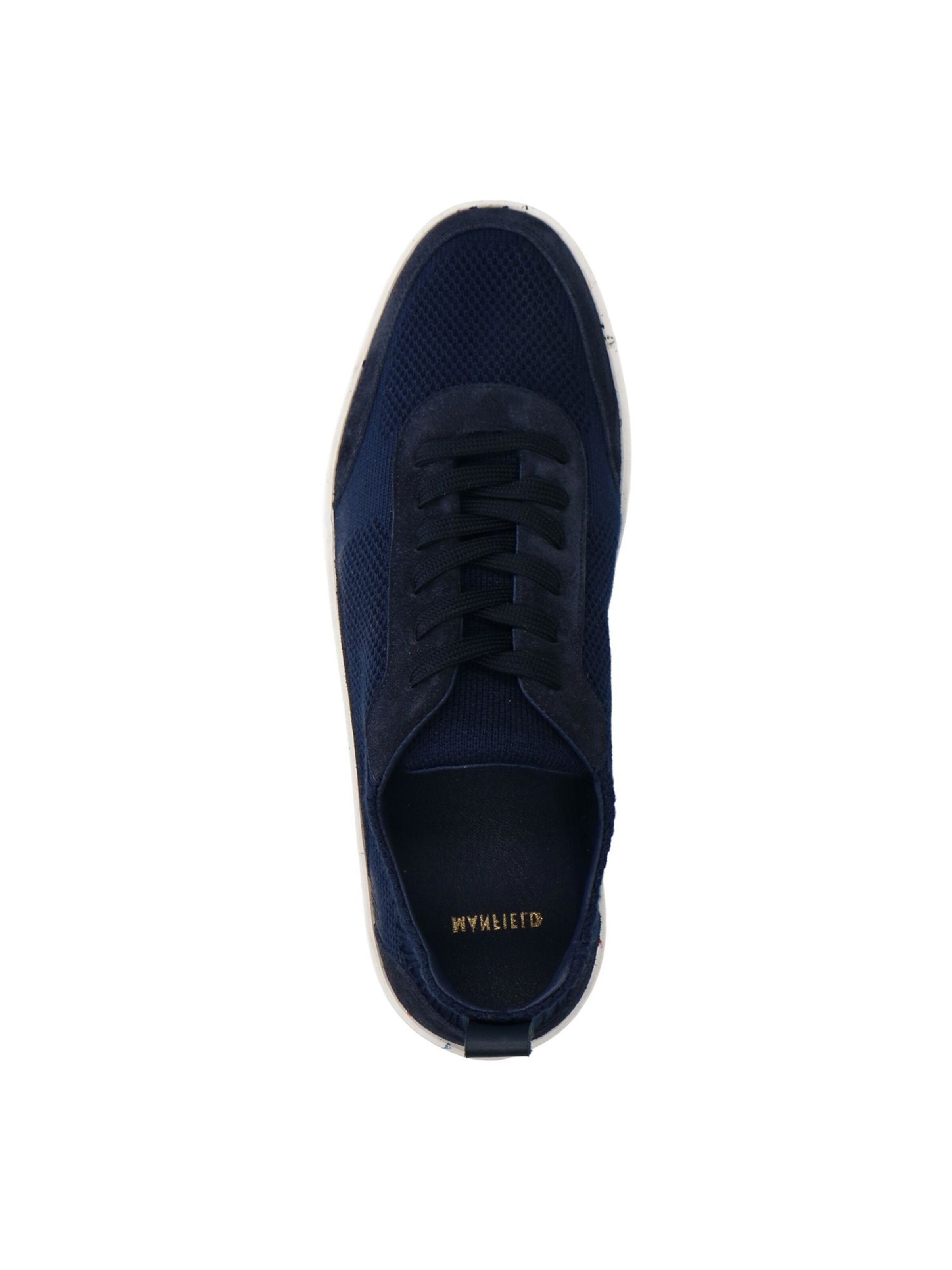 Baskets basses MANFIELD en bleu